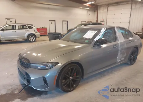 2023 BMW 3 Series M340I xDrive из США, поврежденный, VIN 3MW49FF05P8D07792